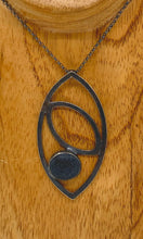 Load image into Gallery viewer, Leaf in Leaf Rock Necklace