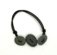 Load image into Gallery viewer, Rock Button Leather Bracelet