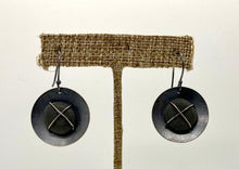 Load image into Gallery viewer, Domed Rock X Earrings