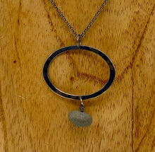Load image into Gallery viewer, Oval Rock Necklace