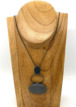 Load image into Gallery viewer, Silver and Rock Stack Necklace