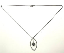 Load image into Gallery viewer, Rock in Leaf Necklace