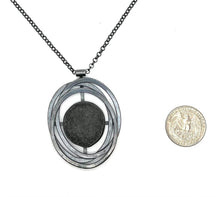 Load image into Gallery viewer, Layered Ovals Rock Necklace