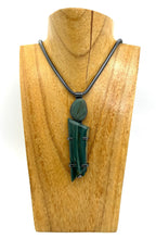 Load image into Gallery viewer, Rock and Gary Green necklace
