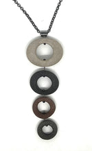 Load image into Gallery viewer, 4 Circle Rock Necklace