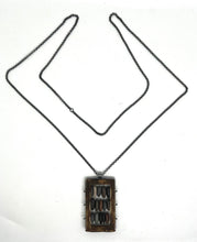 Load image into Gallery viewer, Wood Abacus Frame Necklace