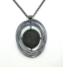 Load image into Gallery viewer, Layered Ovals Rock Necklace