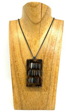Load image into Gallery viewer, Wood Abacus Frame Necklace