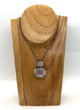 Load image into Gallery viewer, Rock and Geode necklace