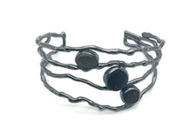 Load image into Gallery viewer, Wire Twig and Rock Cuff Bracelet