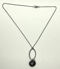 Load image into Gallery viewer, Leaf with Rock Necklace
