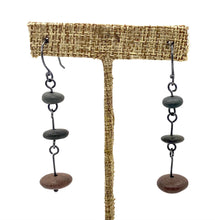 Load image into Gallery viewer, Separated Stack Rock Earrings
