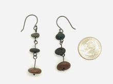 Load image into Gallery viewer, Separated Stack Rock Earrings
