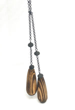Load image into Gallery viewer, Wood and Rock Lariat
