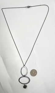 Double Oval Rock Necklace