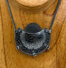 Load image into Gallery viewer, Two sided Pocket Rock Necklace
