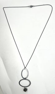 Double Oval Rock Necklace