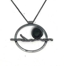 Load image into Gallery viewer, Rock Oval Stick Necklace
