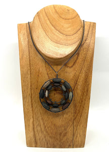Double Bearing Necklace