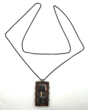 Load image into Gallery viewer, Wood Abacus Frame Necklace
