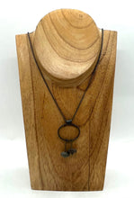 Load image into Gallery viewer, Oval with 2 Rocks Necklace
