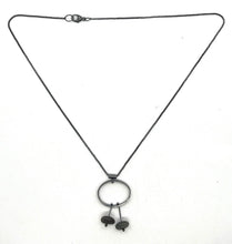 Load image into Gallery viewer, Oval with 2 Rocks Necklace
