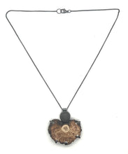 Load image into Gallery viewer, Rock and Burl Wood necklace
