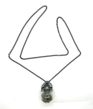 Load image into Gallery viewer, Rock and Lichen Ball Necklace
