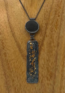 Rock and Bark pendant