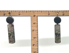 Load image into Gallery viewer, Rock and Moss Agate Earrings
