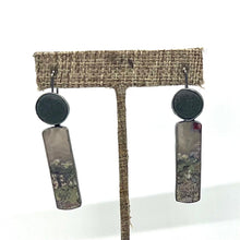 Load image into Gallery viewer, Rock and Moss Agate Earrings
