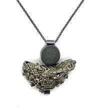 Load image into Gallery viewer, Rock and Pyrite Necklace
