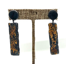 Load image into Gallery viewer, Rock &amp; Bark Texture Earrings
