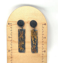 Load image into Gallery viewer, Rock &amp; Bark Texture Earrings
