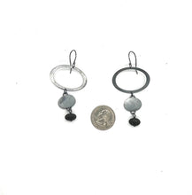 Load image into Gallery viewer, Rock and Oval Earrings
