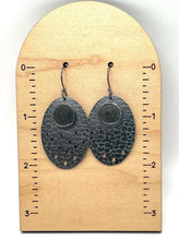 Load image into Gallery viewer, Pebble Patterned Oval Rock Earrings
