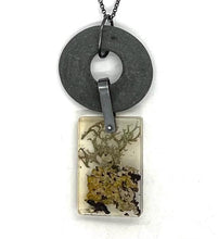 Load image into Gallery viewer, Rock and Lichen Necklace
