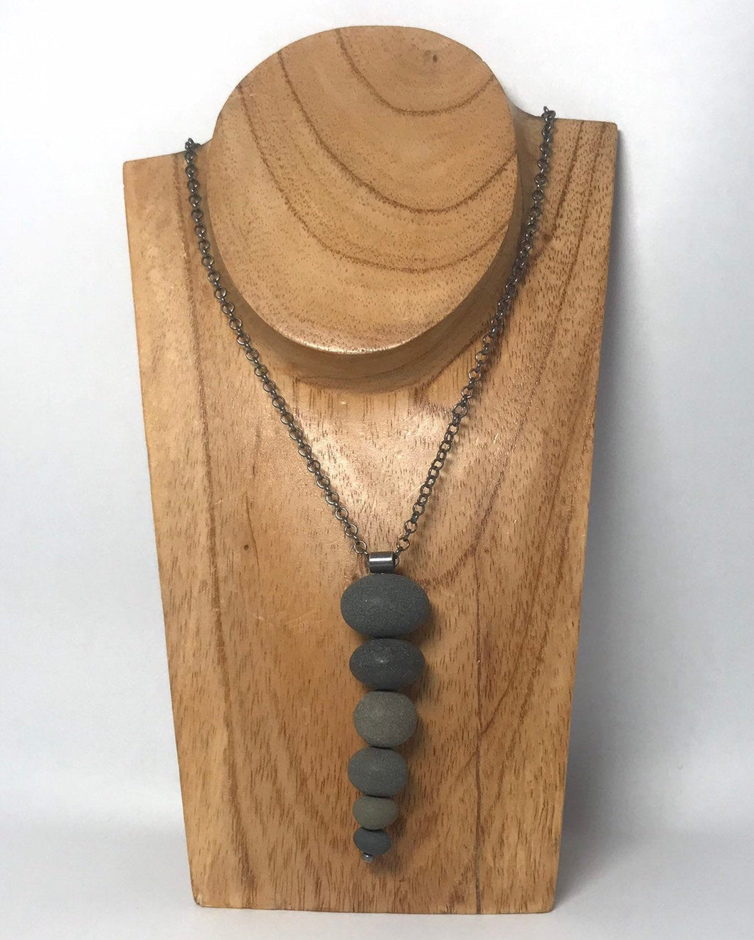 Big Stacked Rock Necklace