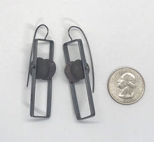 Load image into Gallery viewer, Rectangle Stone Earrings
