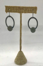 Load image into Gallery viewer, Open Circle Rock Earrings
