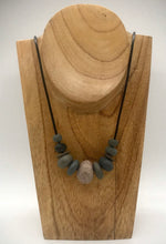 Load image into Gallery viewer, Rock and Leather Necklace
