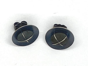 Domed Rock Post Earrings