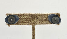 Load image into Gallery viewer, Rock domed Oval Post Earrings
