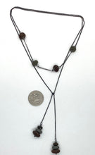 Load image into Gallery viewer, Long Stacked Rocks Lariat
