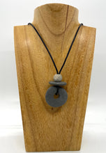 Load image into Gallery viewer, Rock and Leather Necklace

