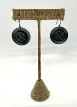 Load image into Gallery viewer, Domed Rock X Earrings
