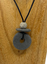 Load image into Gallery viewer, Rock and Leather Necklace
