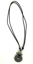 Load image into Gallery viewer, Rock and Leather Necklace
