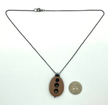 Load image into Gallery viewer, Triple Rock in Rock Necklace
