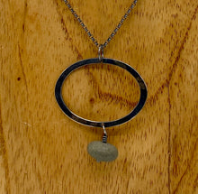 Load image into Gallery viewer, Oval Rock Necklace
